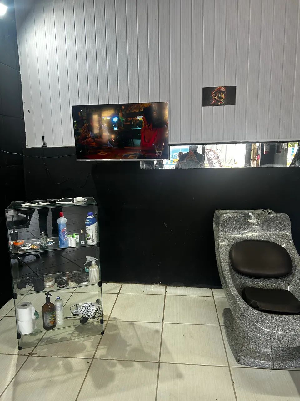Vendo barbearia completa 