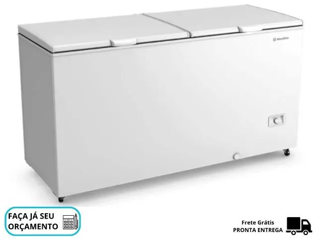 Freezer Horizontal 2 Tampas 546L Metalfrio