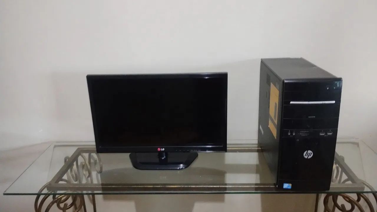 Monitor LG e Pc com defeito 
