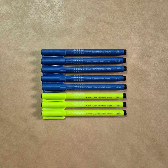 Conjunto Canetas DRAWING + LETTERING PEN Pilot