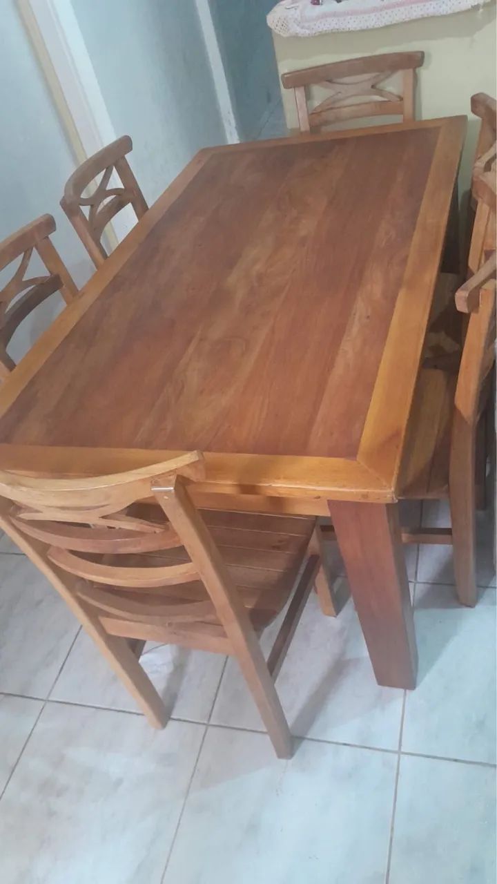 Mesa de madeira 65581378251395121