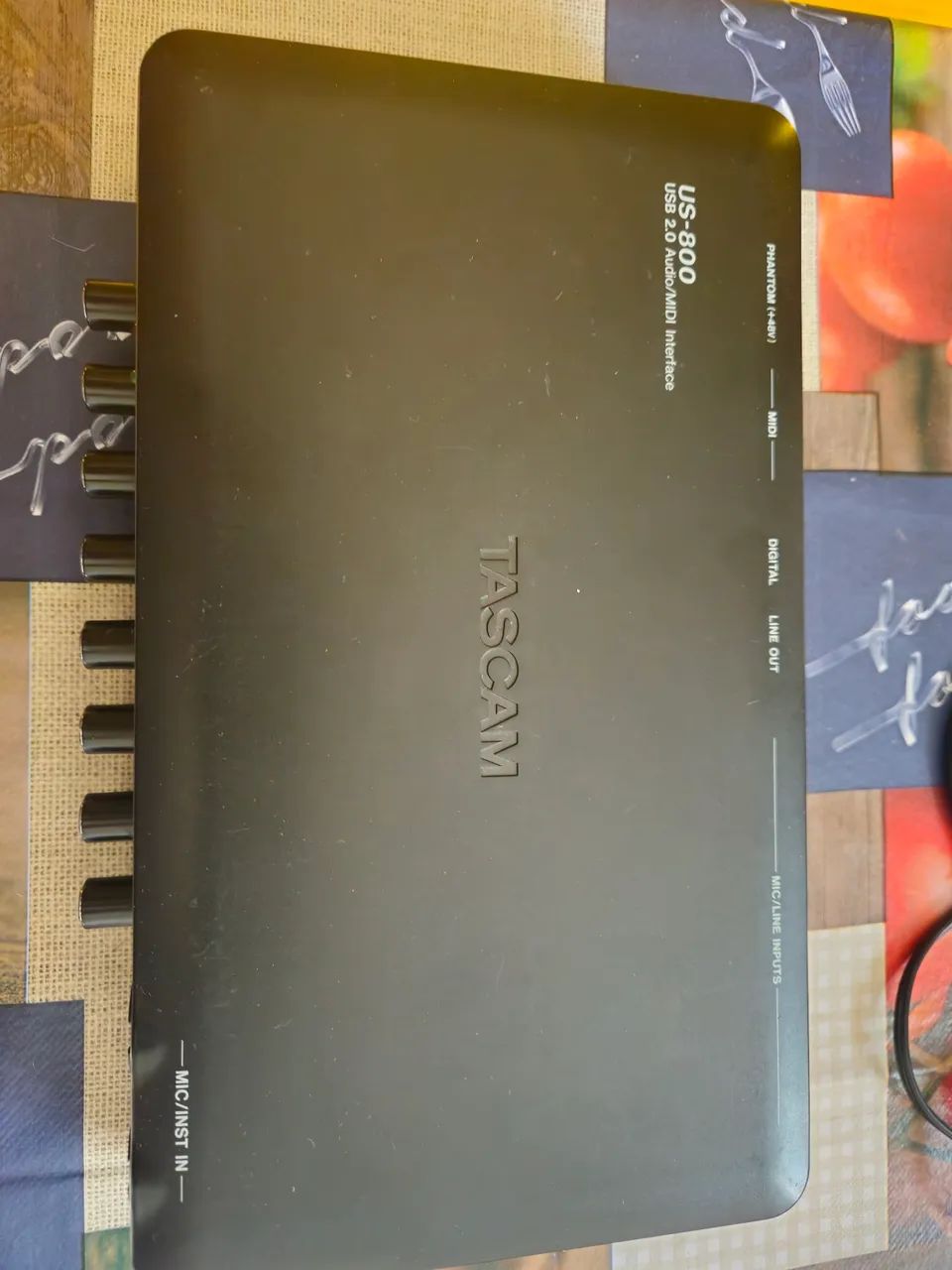 Vendo Interface de Áudio Tascam US-800 - Foto 2