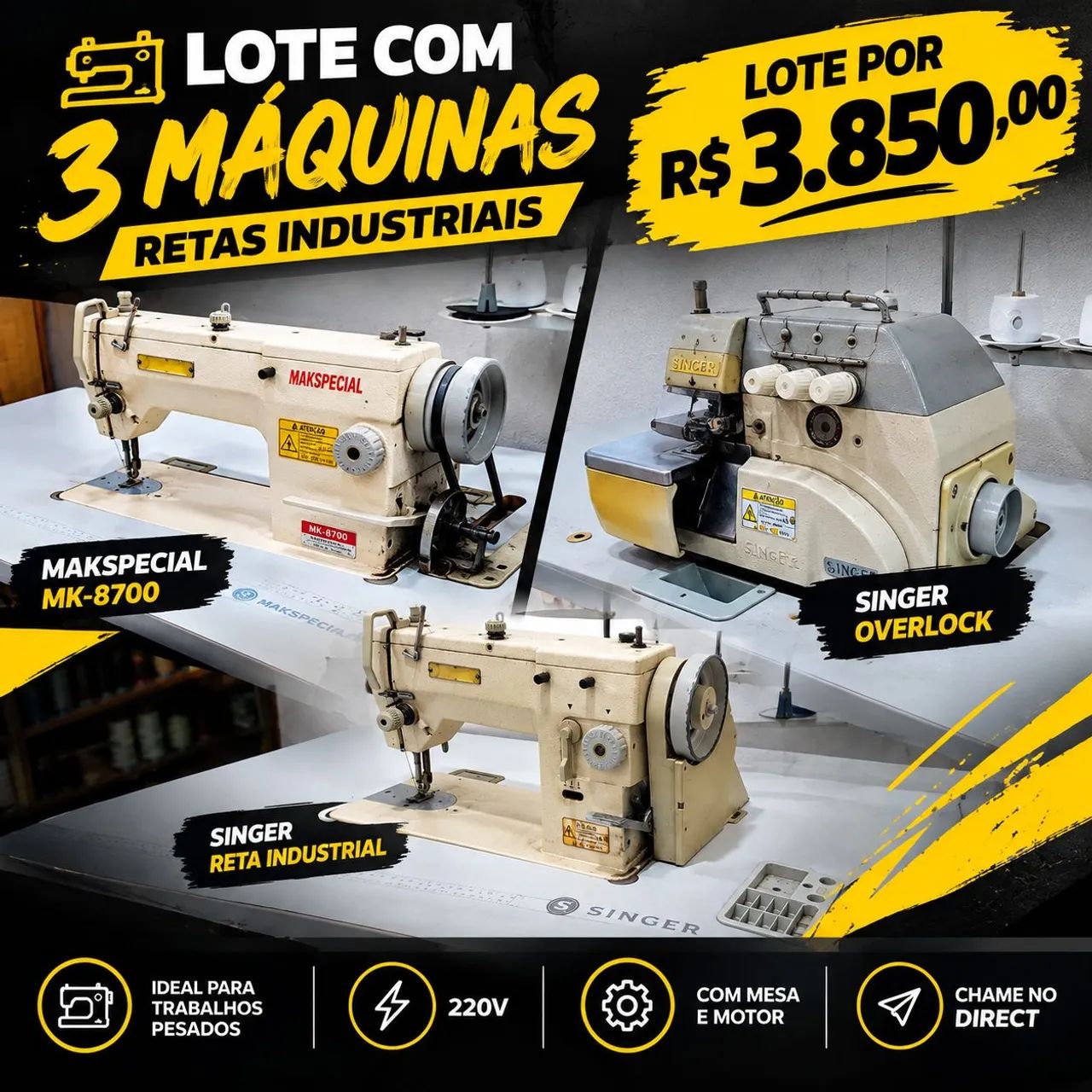 Máquina de costura  - Foto 4