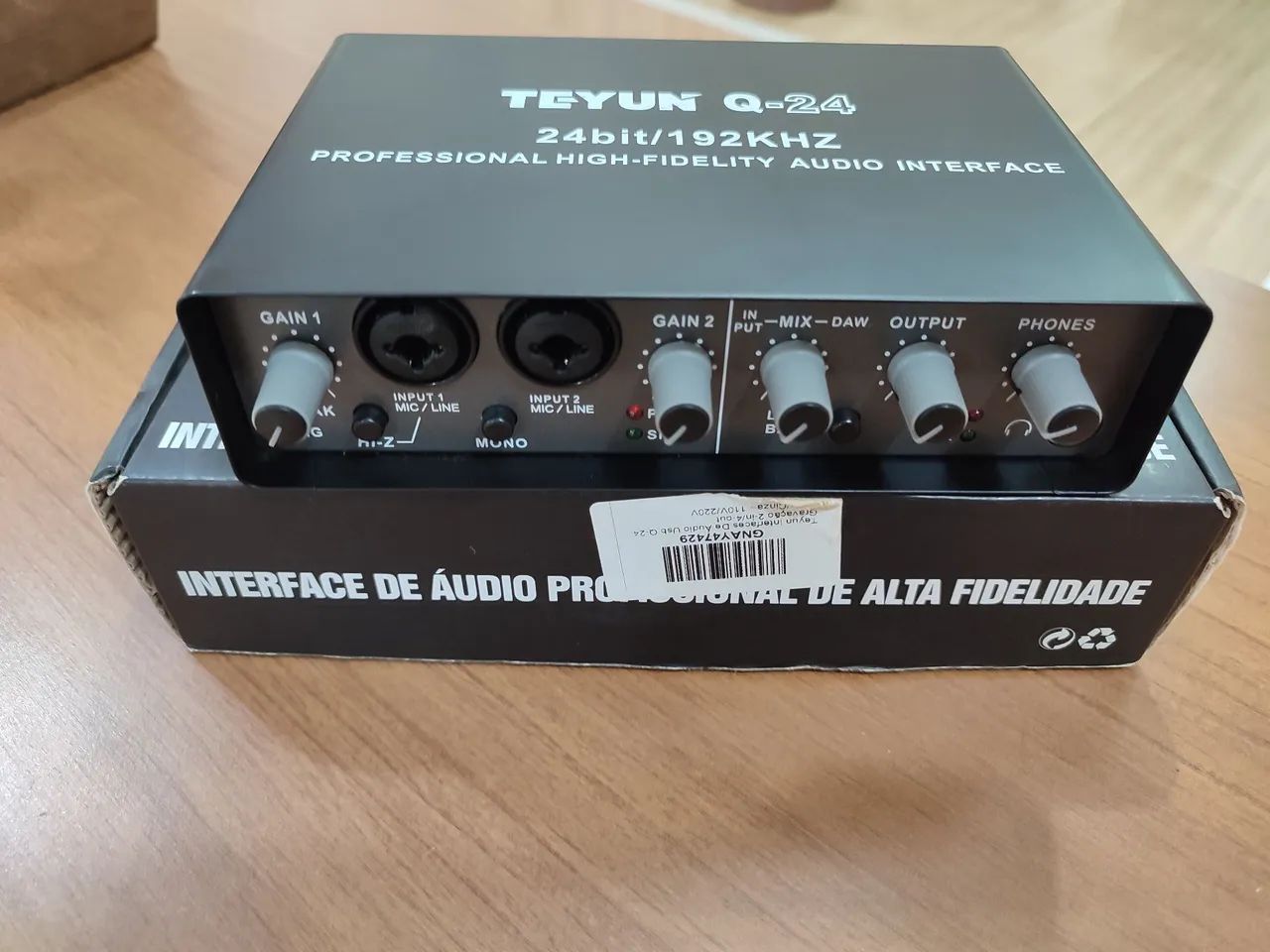Interface de Áudio Teyun Q 24 - Foto 2