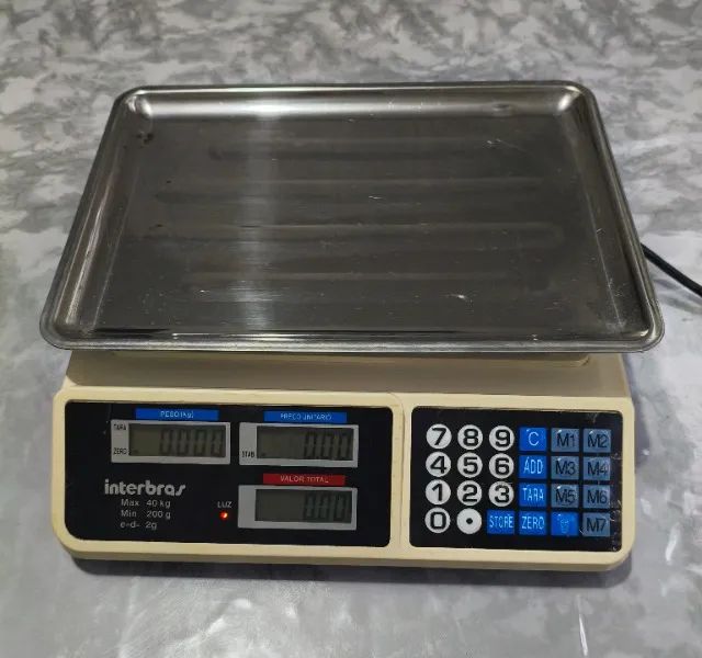 Balança comercial digital Interbras - máxima de 40kg - Foto 3