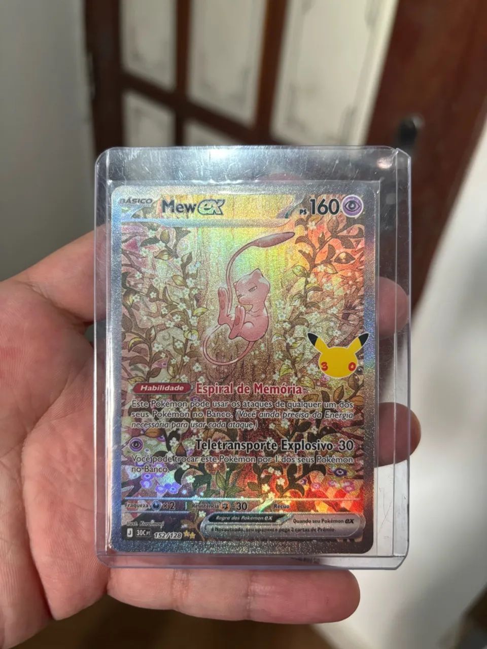 Mew EX SAR NM 30th Aniversary 