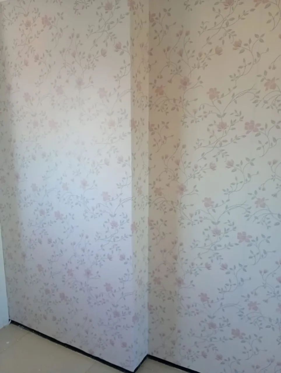 Aplicação de papel de parede 