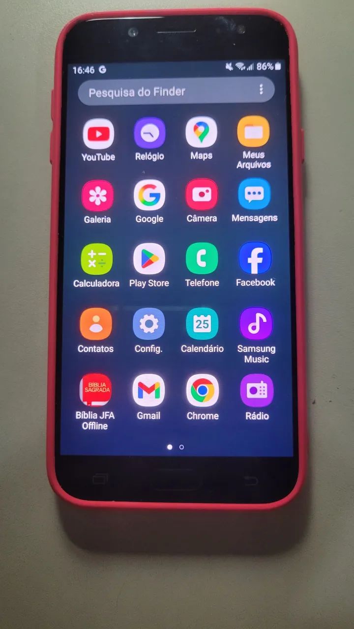 Vendo Sansung J7 Pró 64GB Preto. 