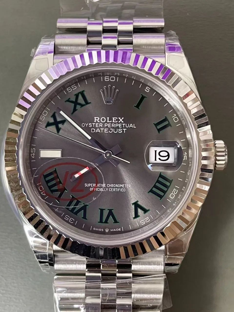 Relógio Rolex Datejust Wimbledon 126334 41mm (Fábrica VSF) - Foto 3