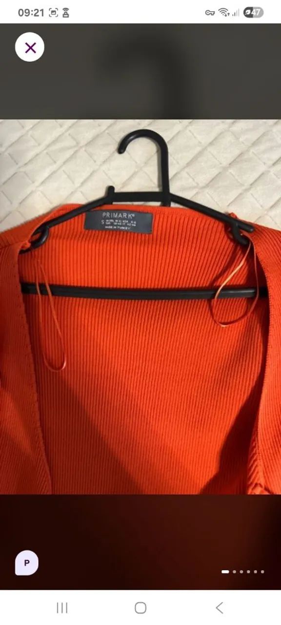Casaquinho Laranja Primark  - Foto 5