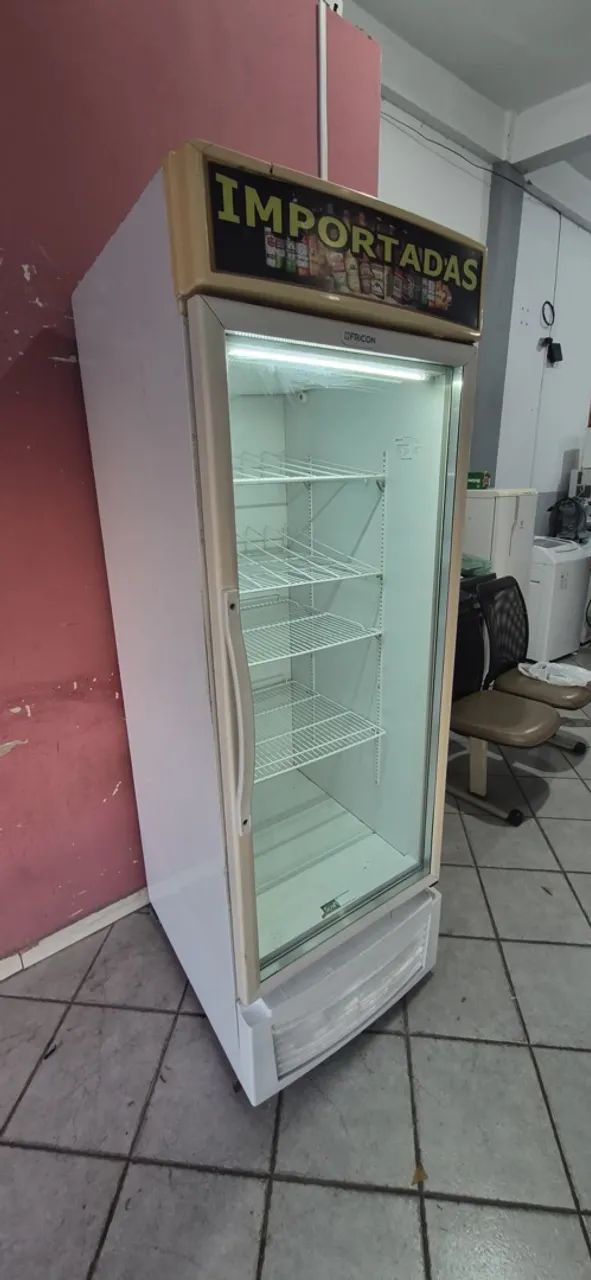 Expositora de bebidas porta de vidro grande 565 litros - Foto 2
