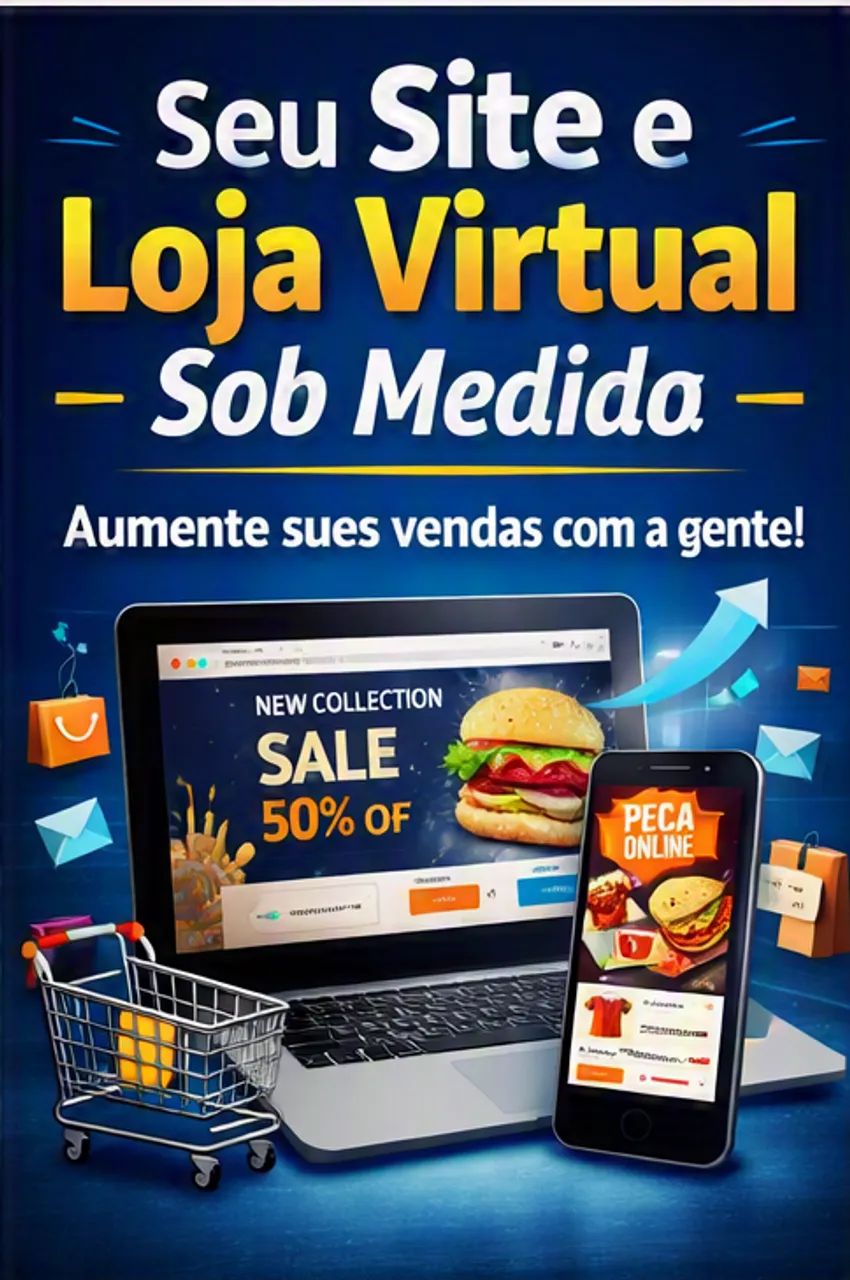 Criação de sites, landing page, cardápio digital e e-commerce - Foto 3
