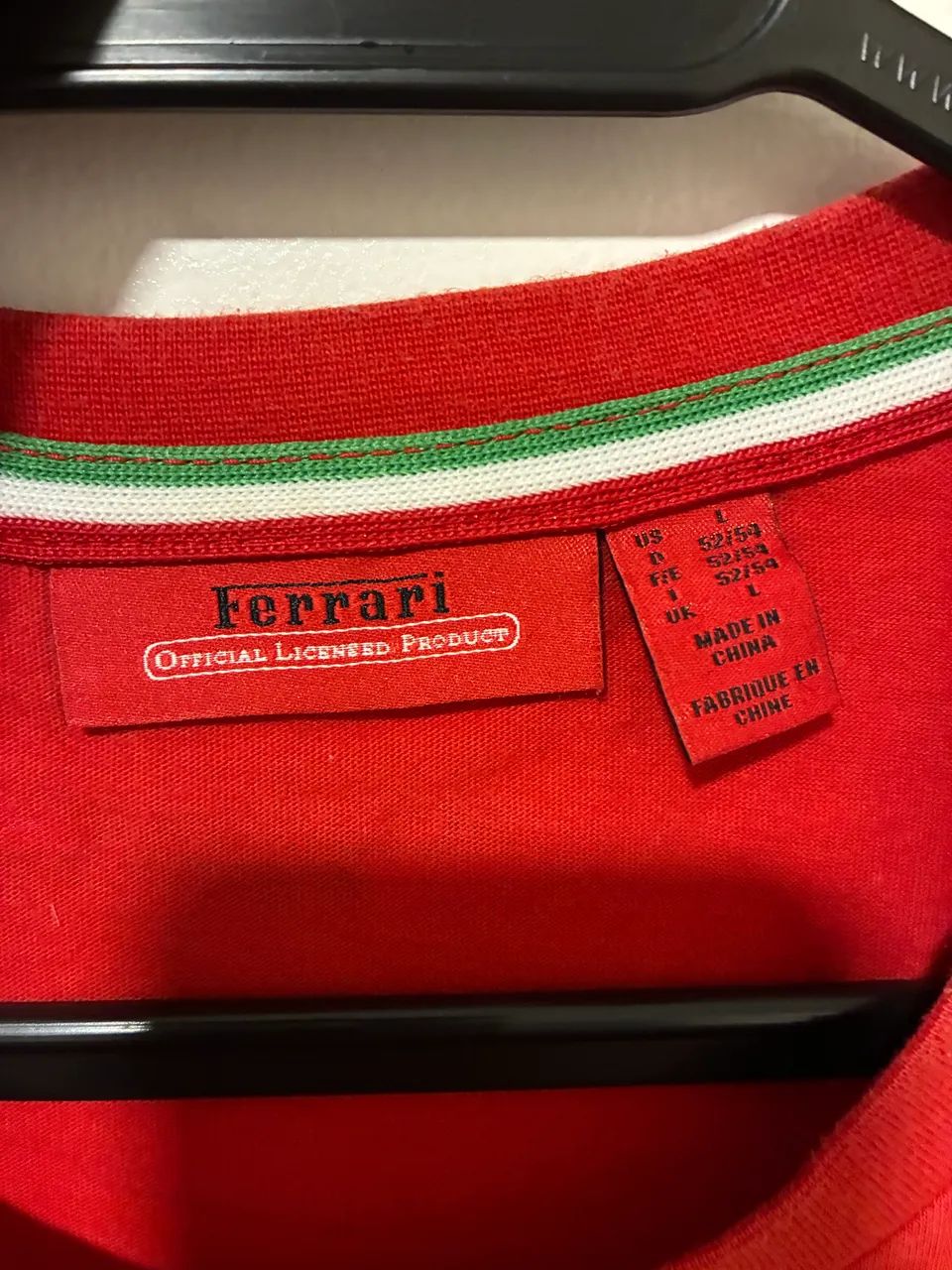 Camiseta Ferrari Vermelha G - Foto 2