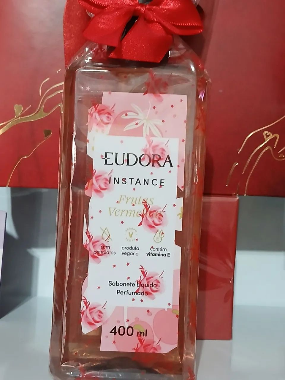 Sabonete líquido eudora karaté e frutas 