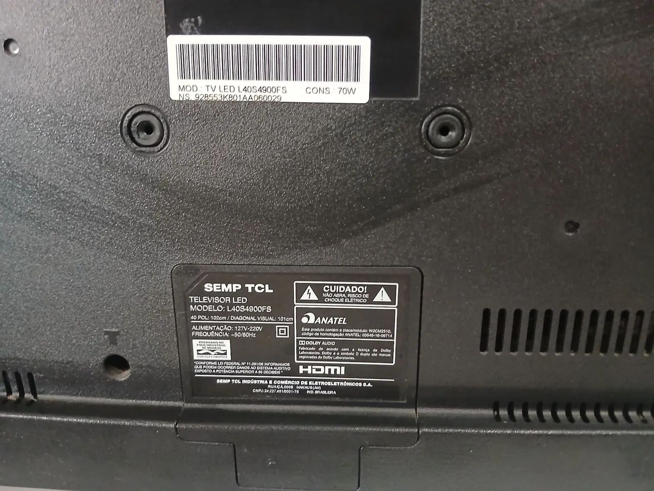 Televisão tcl 40 polegadas  - Foto 4