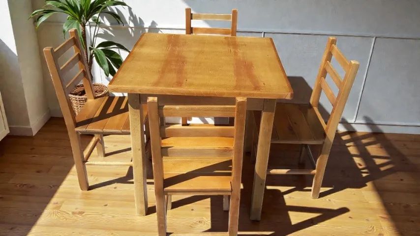 Mesa 75 x 75 (cm) para restaurante, com 4 cadeiras,  - Foto 2