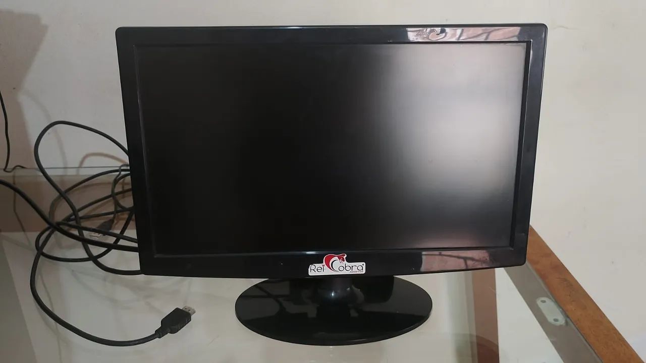 Monitor Rei Cobra 17 Polegadas Led funcionando perfeitamente bem 