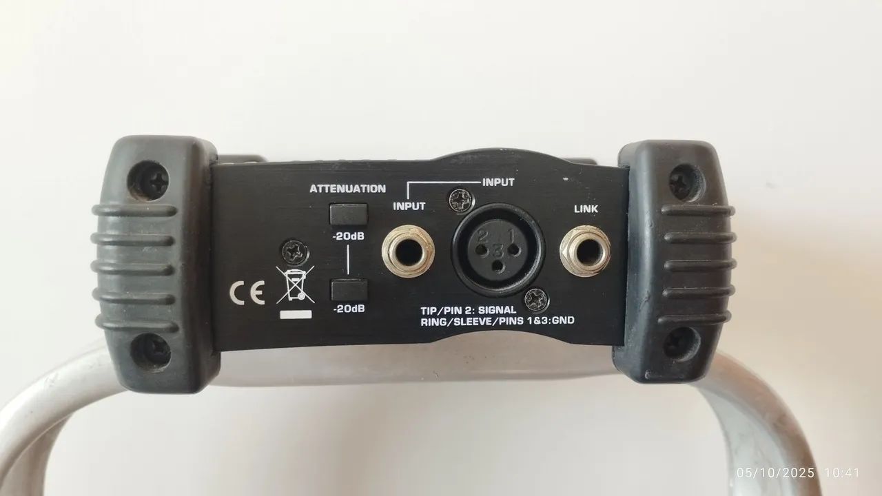 Direct Box Ativo Phonic DB3 Profissional Phantom Power - Foto 2