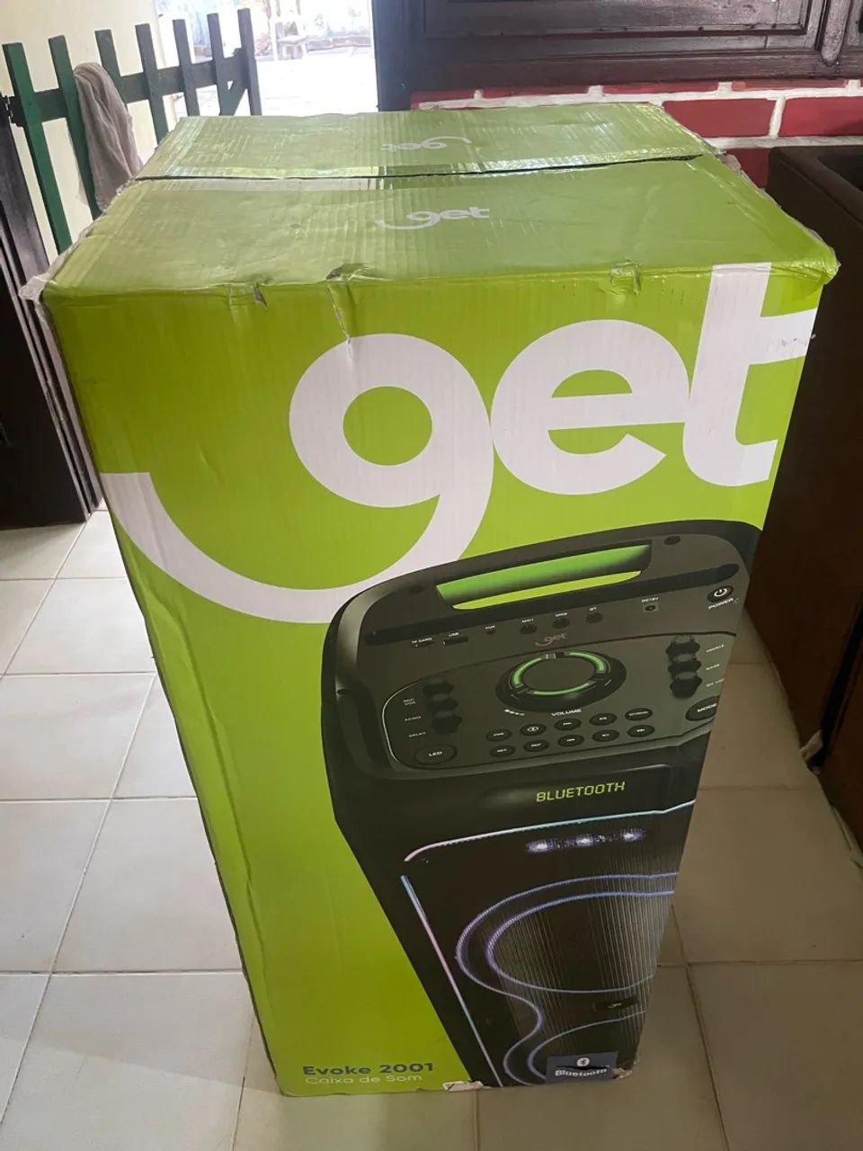 (NA CAIXA) VENDO SOM GET EVOKE 2000W RMS