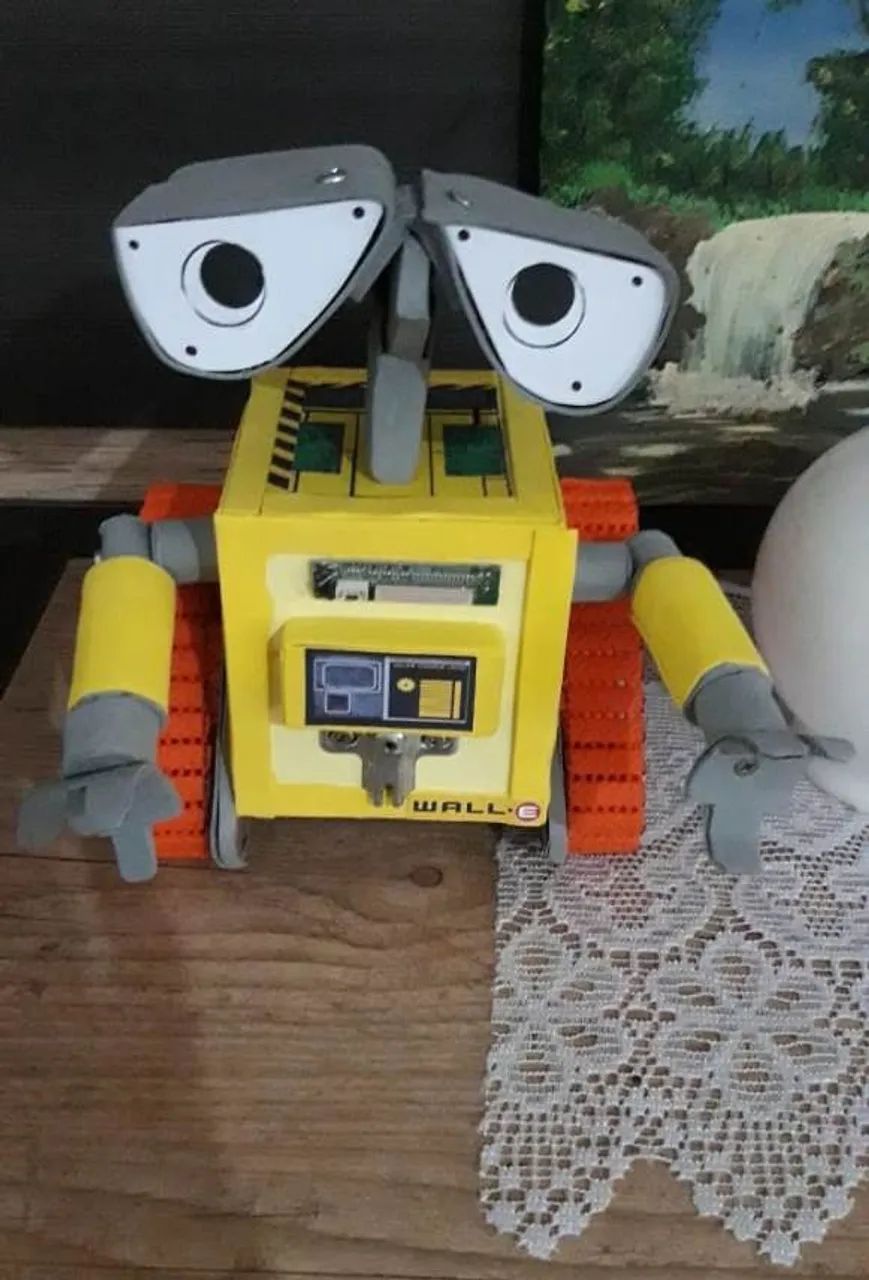 Robô Wall-e artesanal - Foto 5