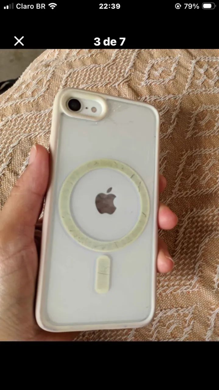 iPhone SE 2 geração modelo 2020 128 gigas - Foto 3