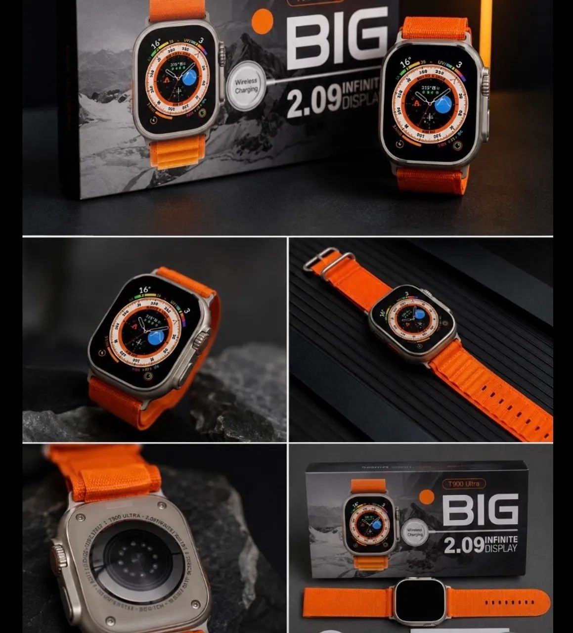 Smartwatch Inteligente - Moderno, Completo e Novo  - Foto 3