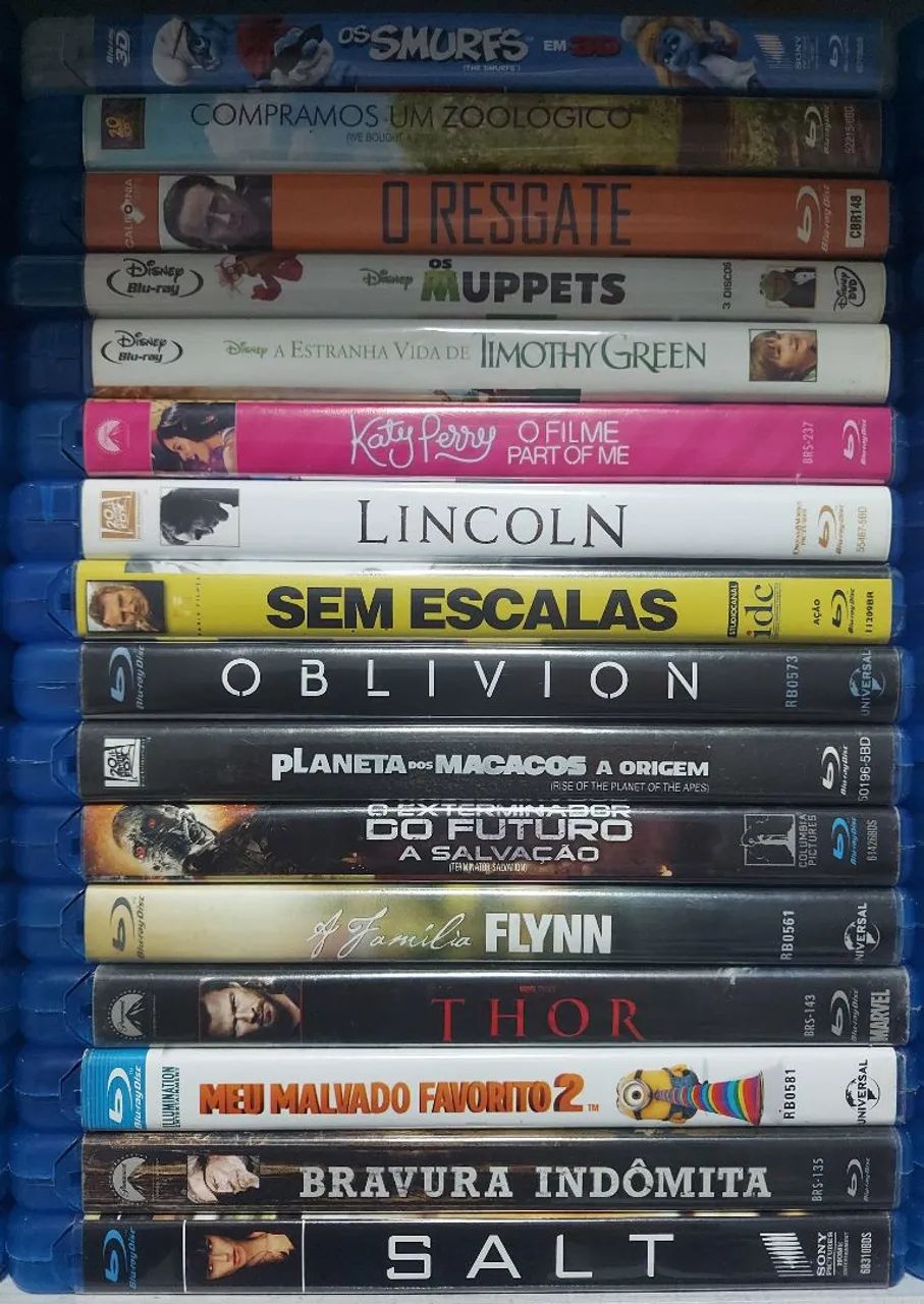 Lote 48 Filmes Blu-ray - Coleção de Filmes - Foto 3