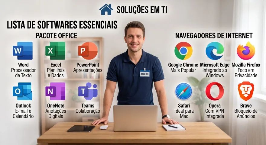 Formatação de Computadores e Instalação de Softwares - Foto 2