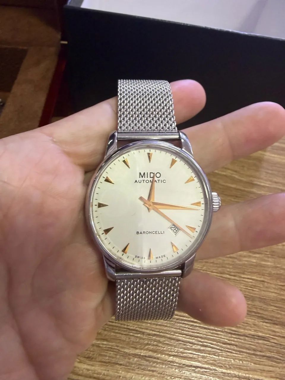 Relógio Mido Baroncelli Automático lindo 