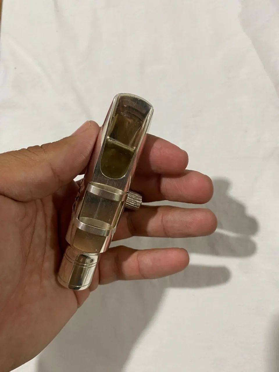 Boquilha Sax Tenor Metal (norberto: Dukoff Hollywood 7*) (Usado) - Foto 2