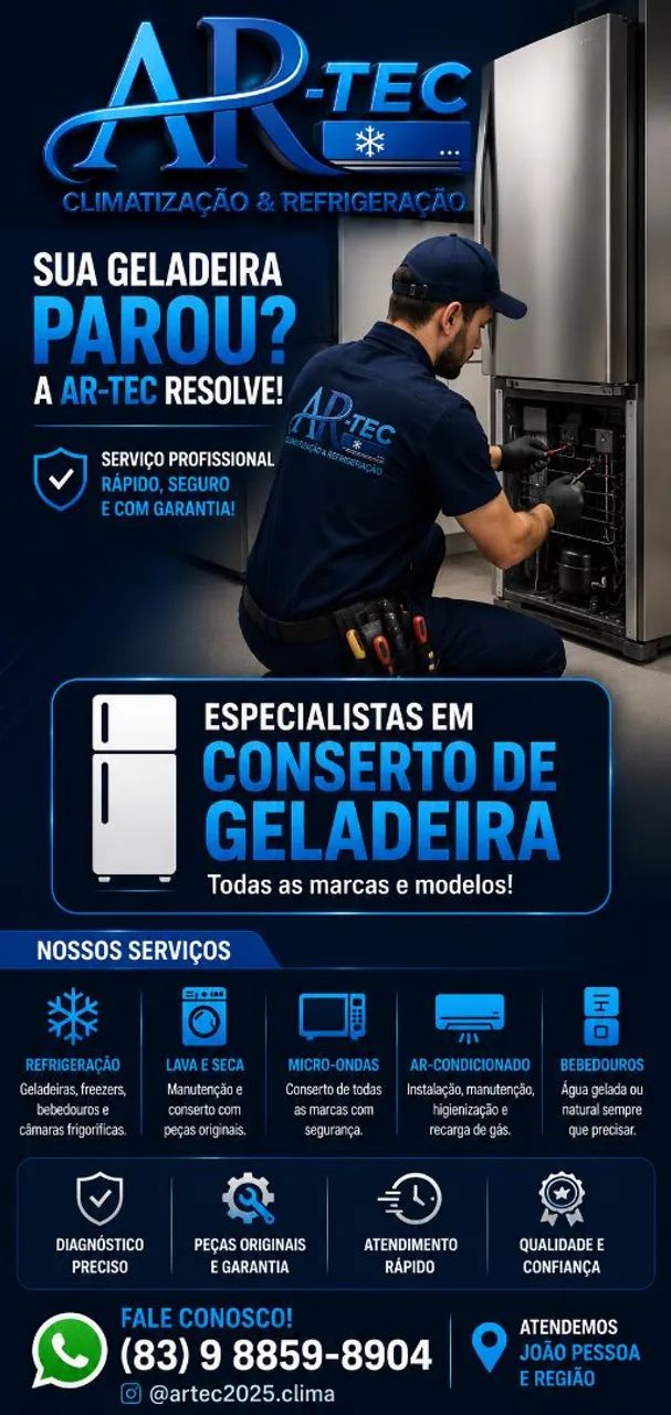 Concerto de geladeira 
