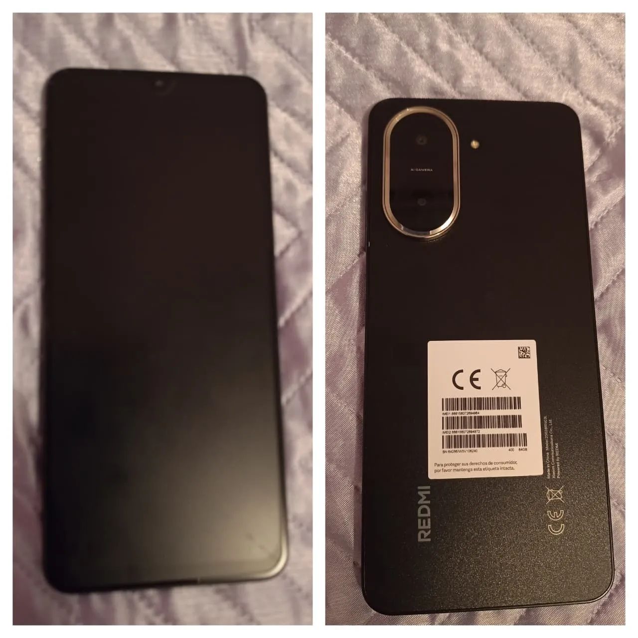 Celular Redmi5 3 GB ram 64gb