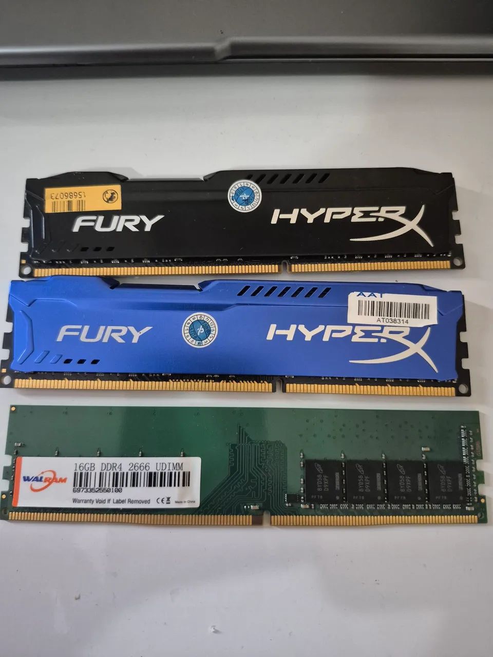 Memória para PC / kit com 3 / 8 e 16gb