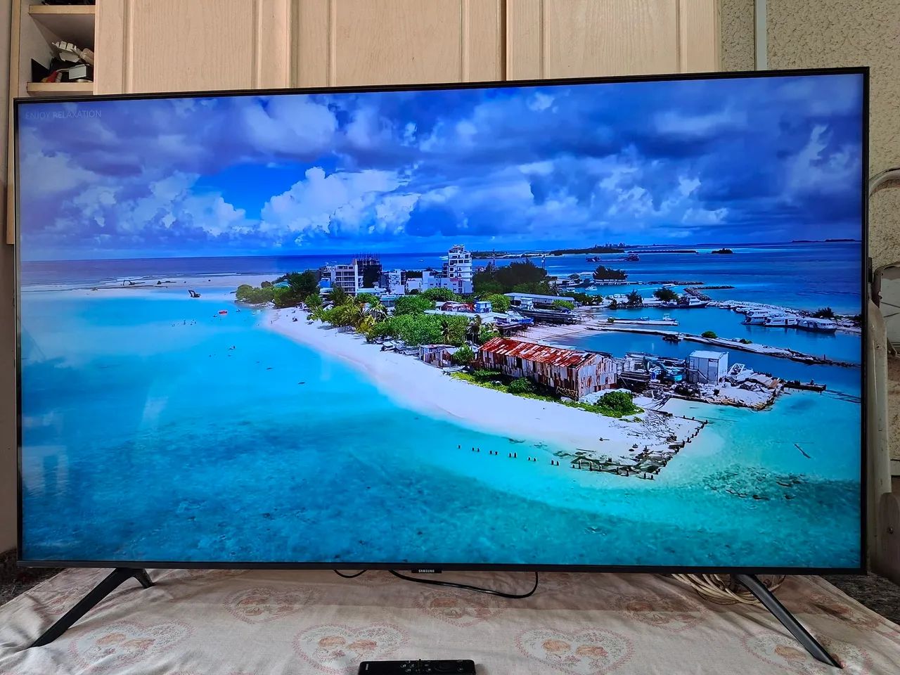 Vendo TV Samsung 4 K modelo UN55CU7700 - Foto 3