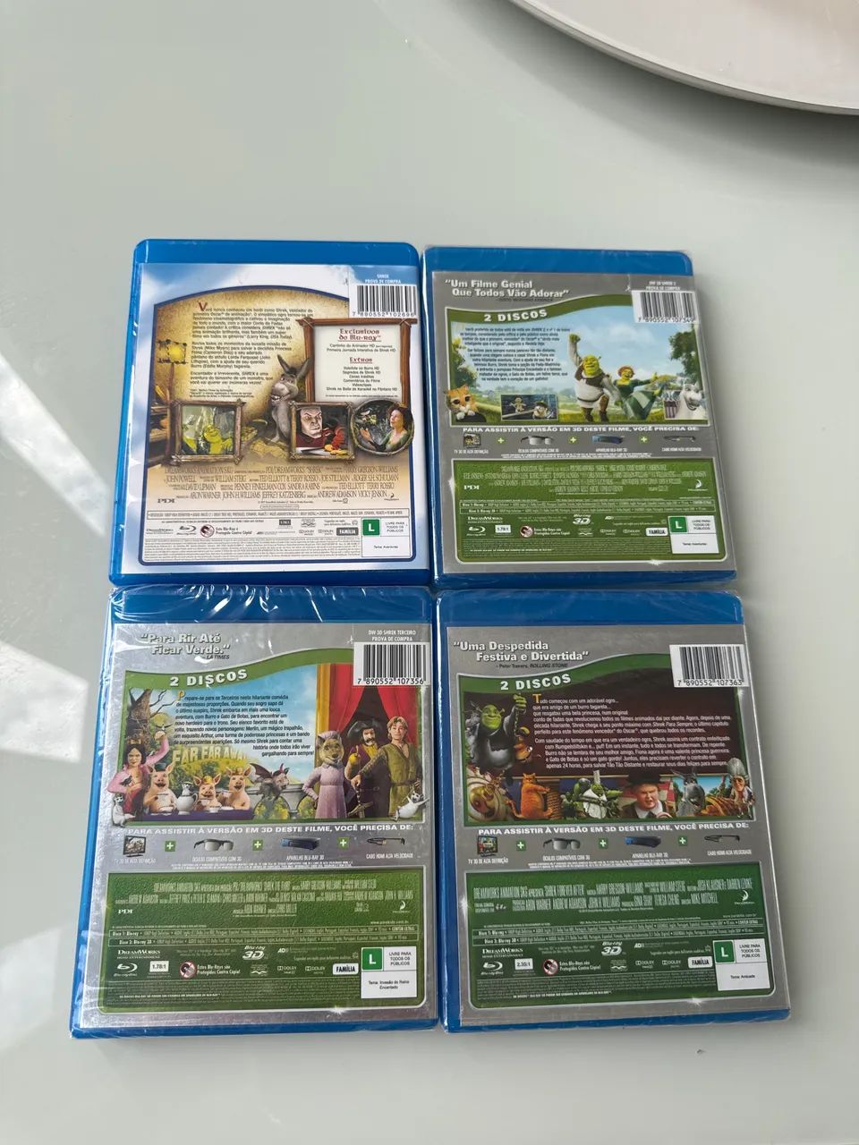 Blu Ray Coleçao Shrek  - Foto 2