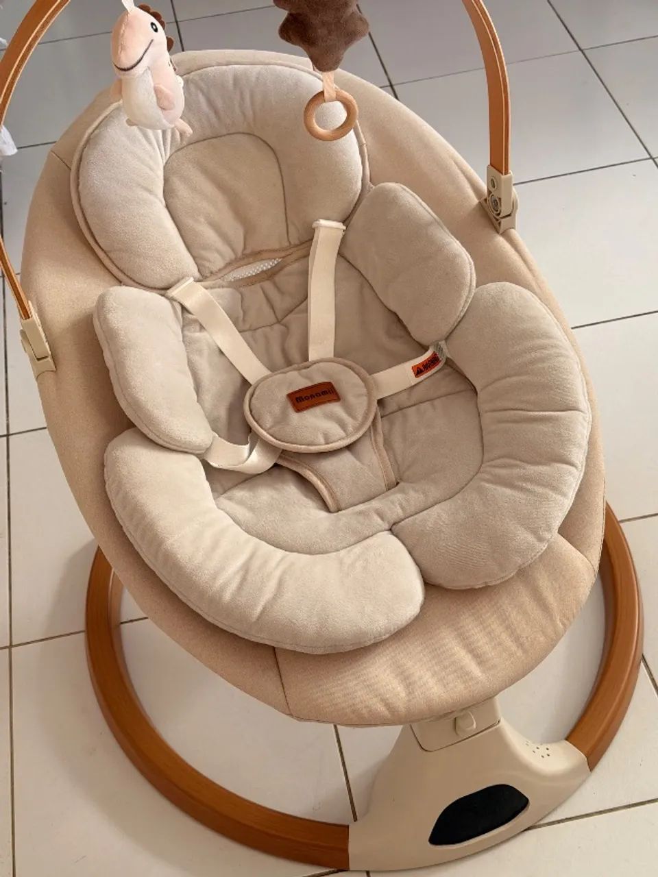 Cadeira de balanço para bebê importada - Monamii - Foto 5