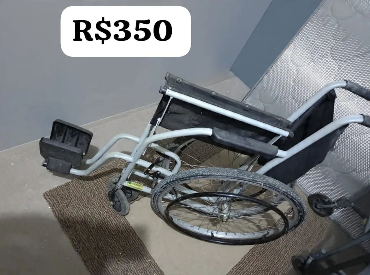Vende-se Cadeira de Roda  - Foto 4