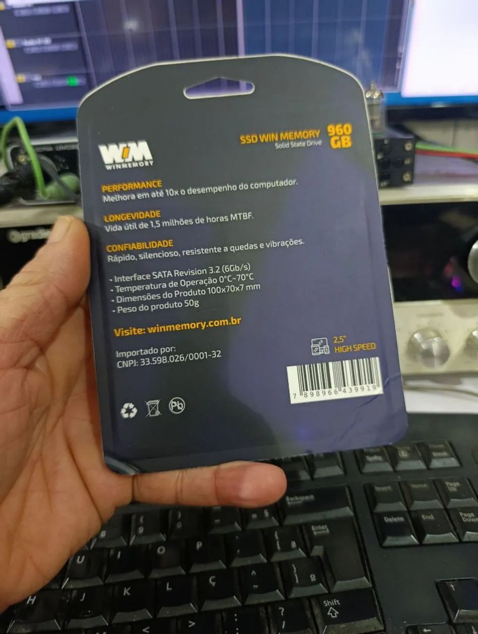 HD SSD 1 TERABYTE lacrado! - Foto 2