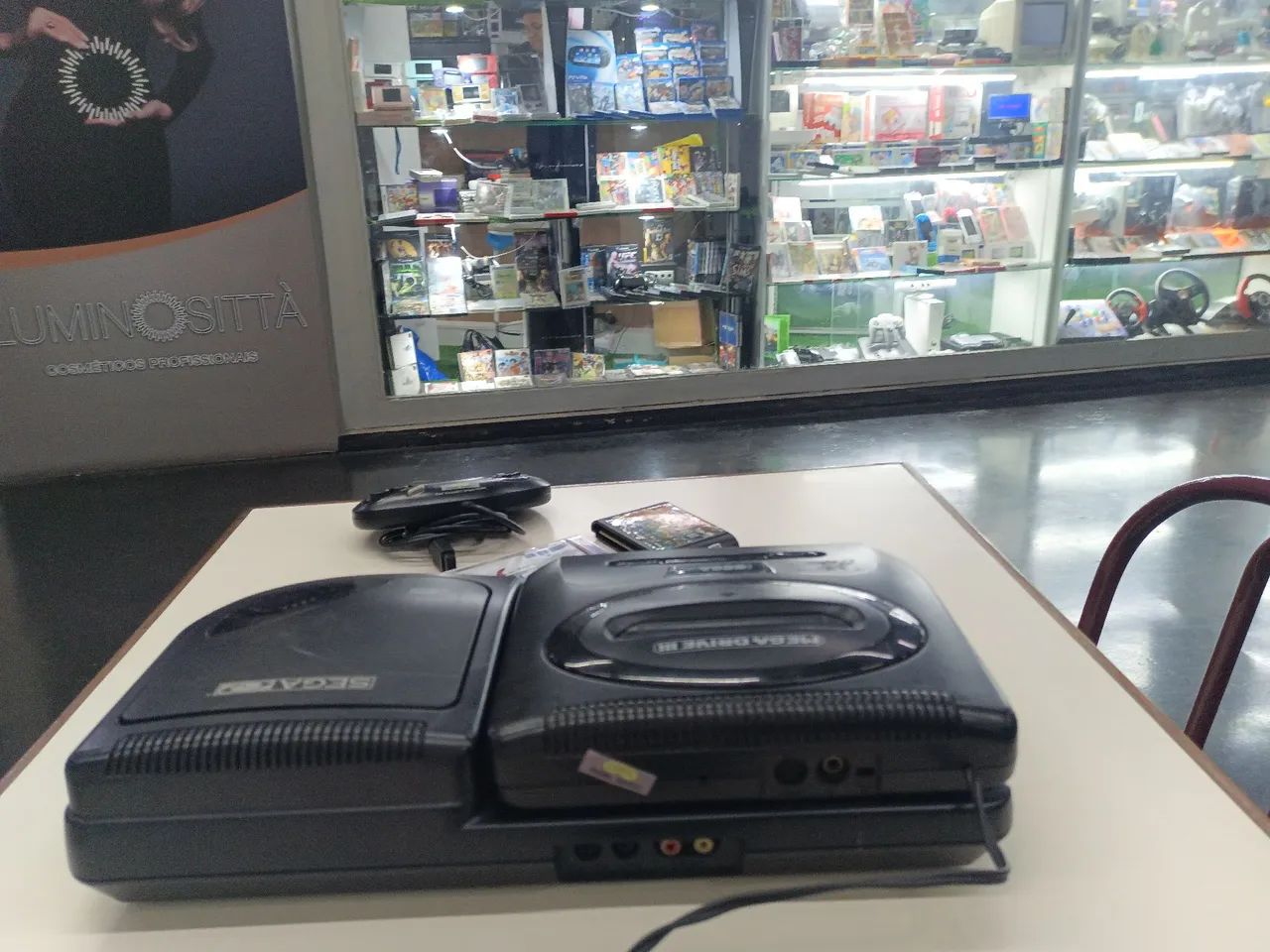 Mega drive 3 e Sega CD funcionando 100%  - Foto 5