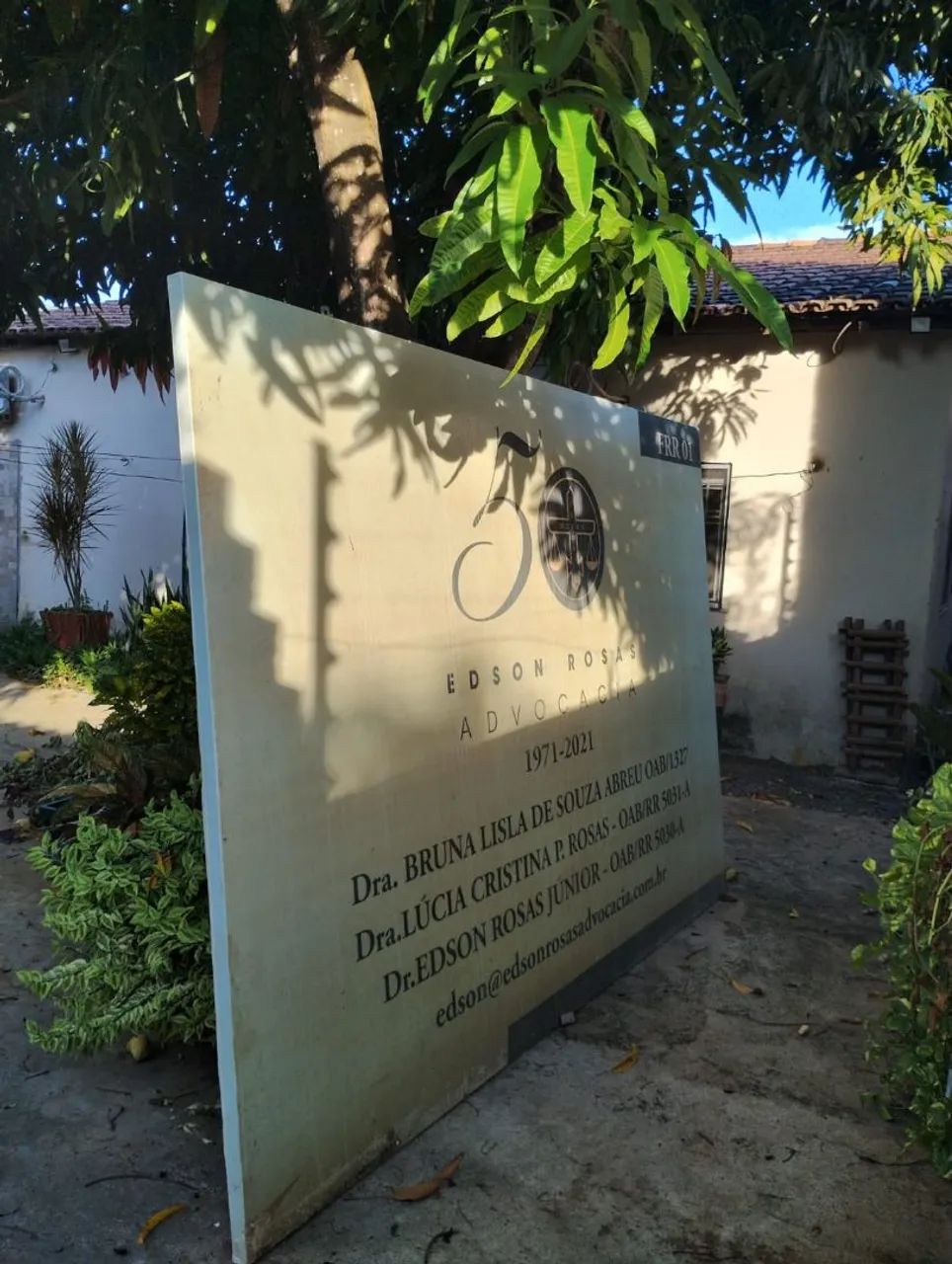 Placa de Fachada de metal  - Foto 2