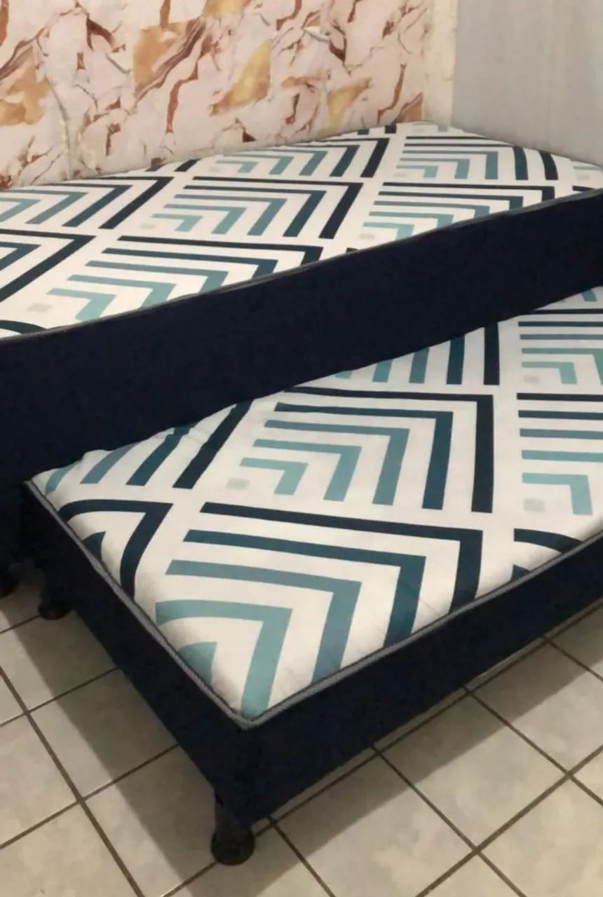 Cama box solteiro com auxiliar nova lacrada. Entrega grátis 
