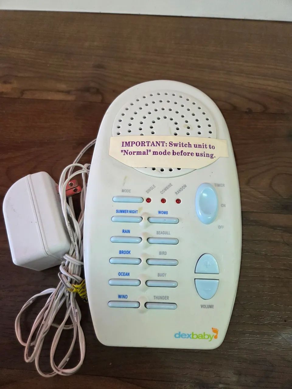 Aparelho para fazer o bebe dormir