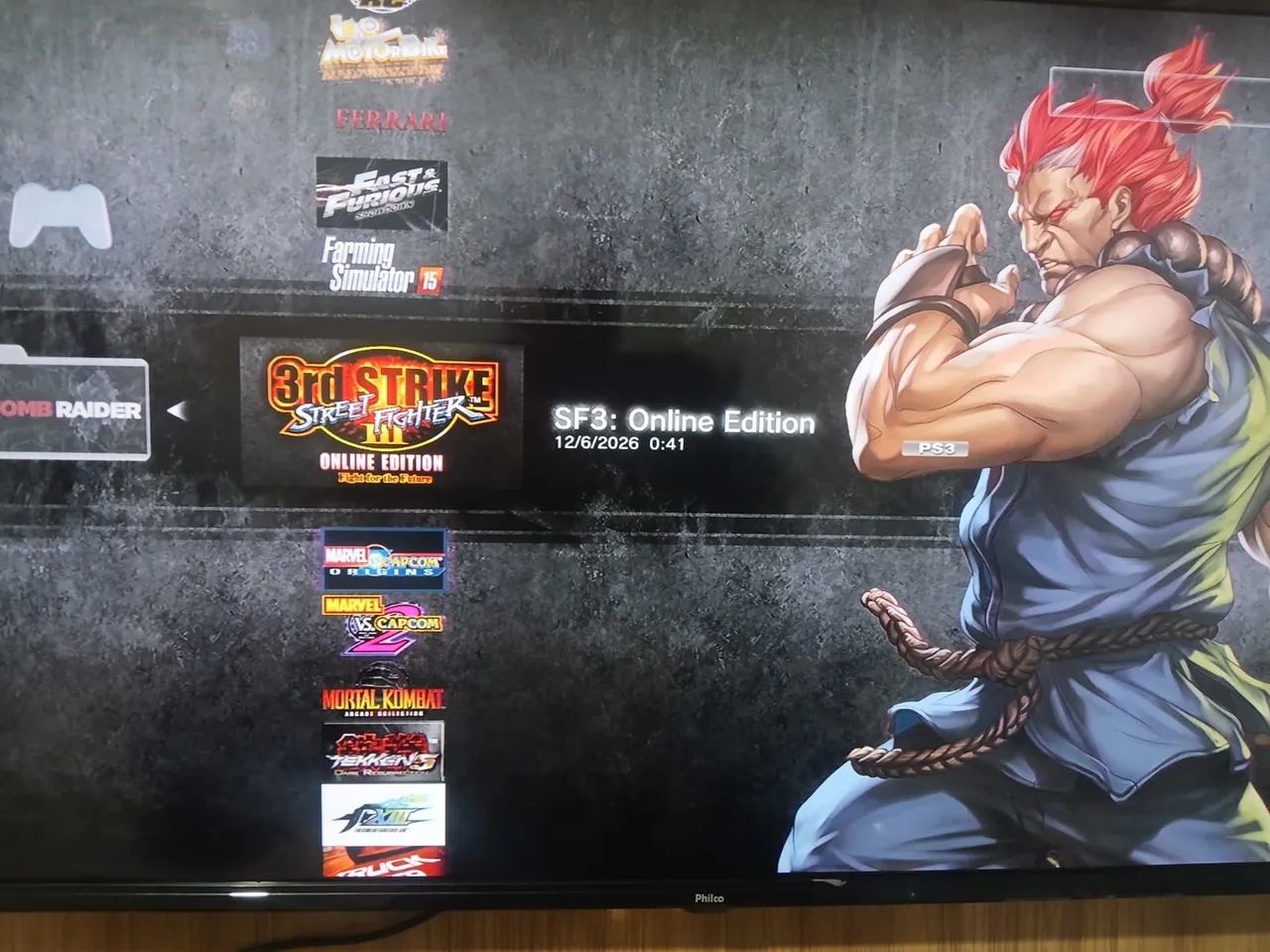 Ps3 com 47 jogos  - Foto 3