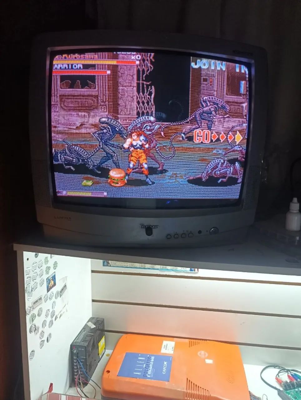 Placa Cps2 Capcom fliperama  Alien Vs Predator Conversão - Foto 5