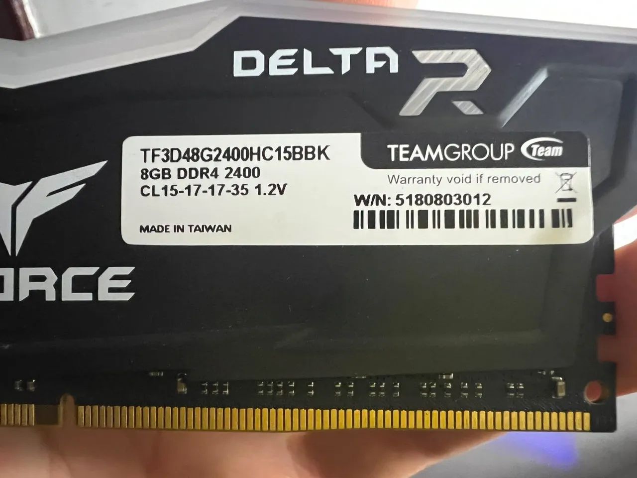 Memória RAM DDR4 8gb Semi nova - Foto 3