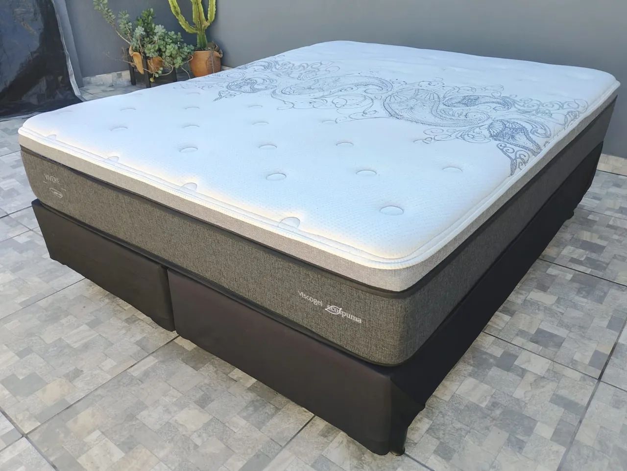 Excelente Cama Box Queen Size Herval - Foto 5