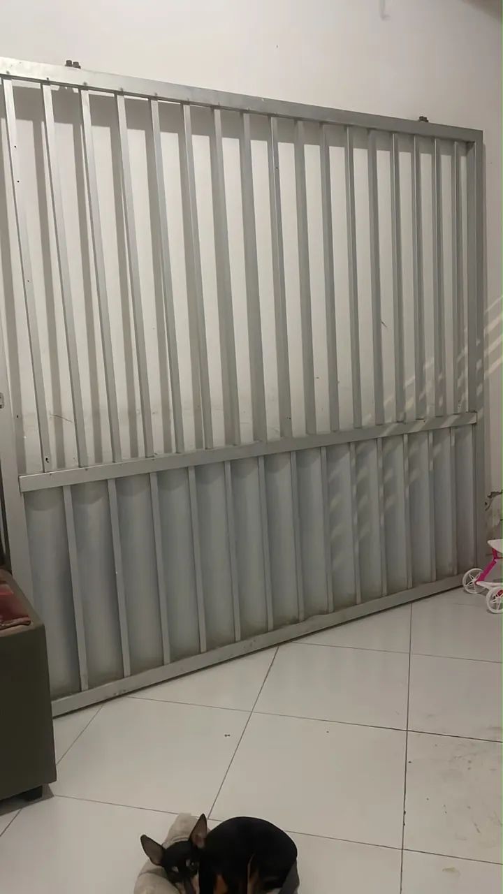 Portão de alumínio 