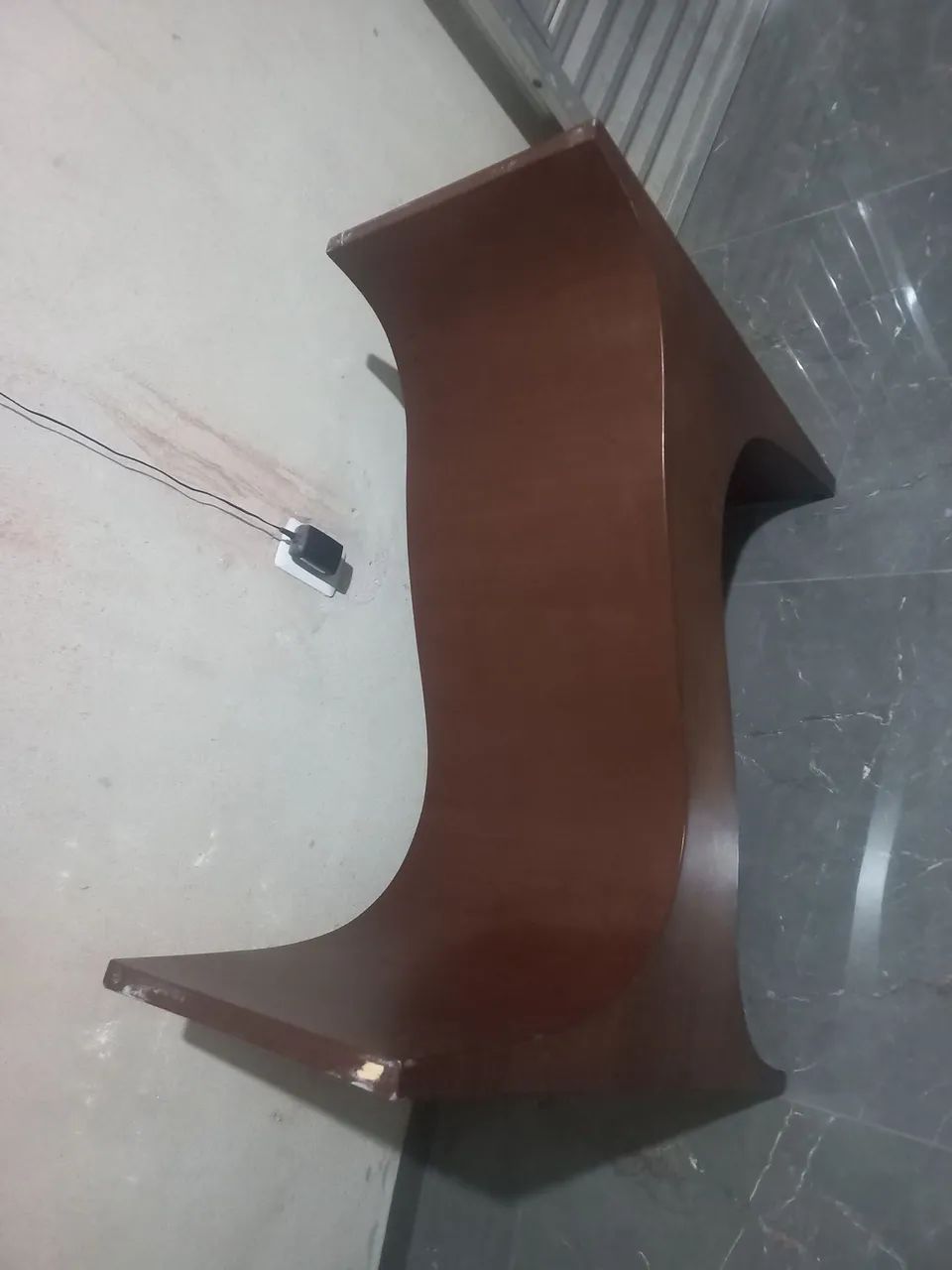 Mesa tampo de vidro grosso - Foto 4