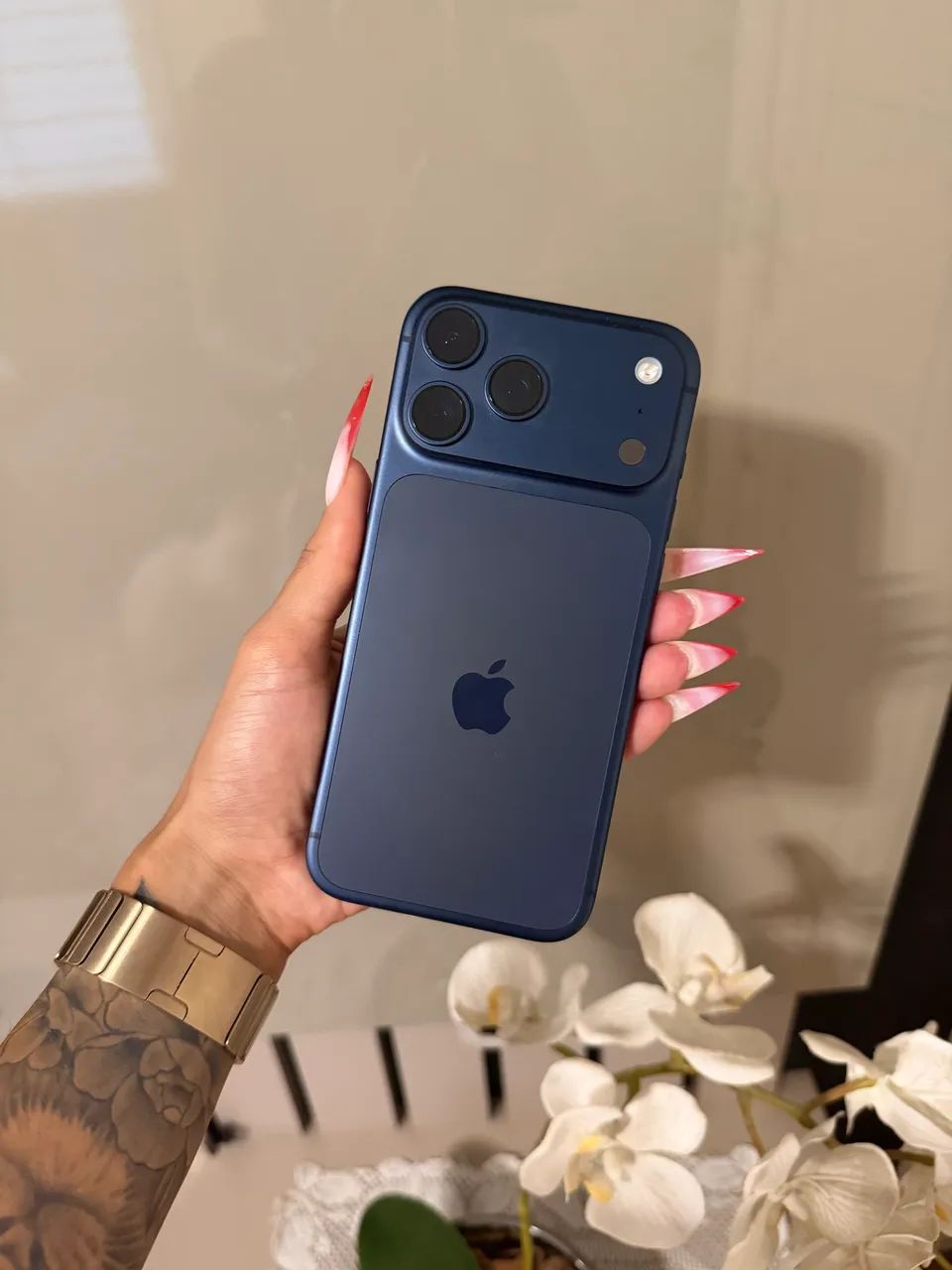 iPhone 17 Pro Max Azul Garantia Apple