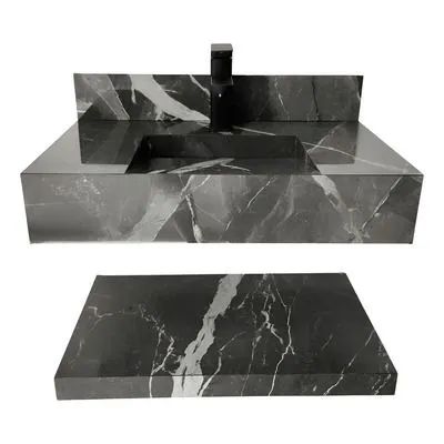 Lavatórios de porcelanato 